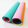 wholesale yoga colorful Competitive price High Density Anti-Tear anti slip Stitching yoga mat tpe yoga mat